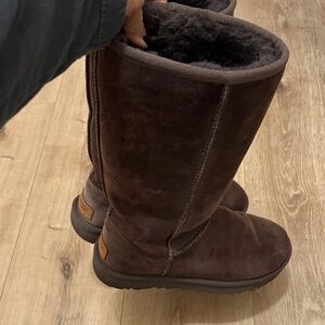 Tall Ugg Shearling-Lined Boots